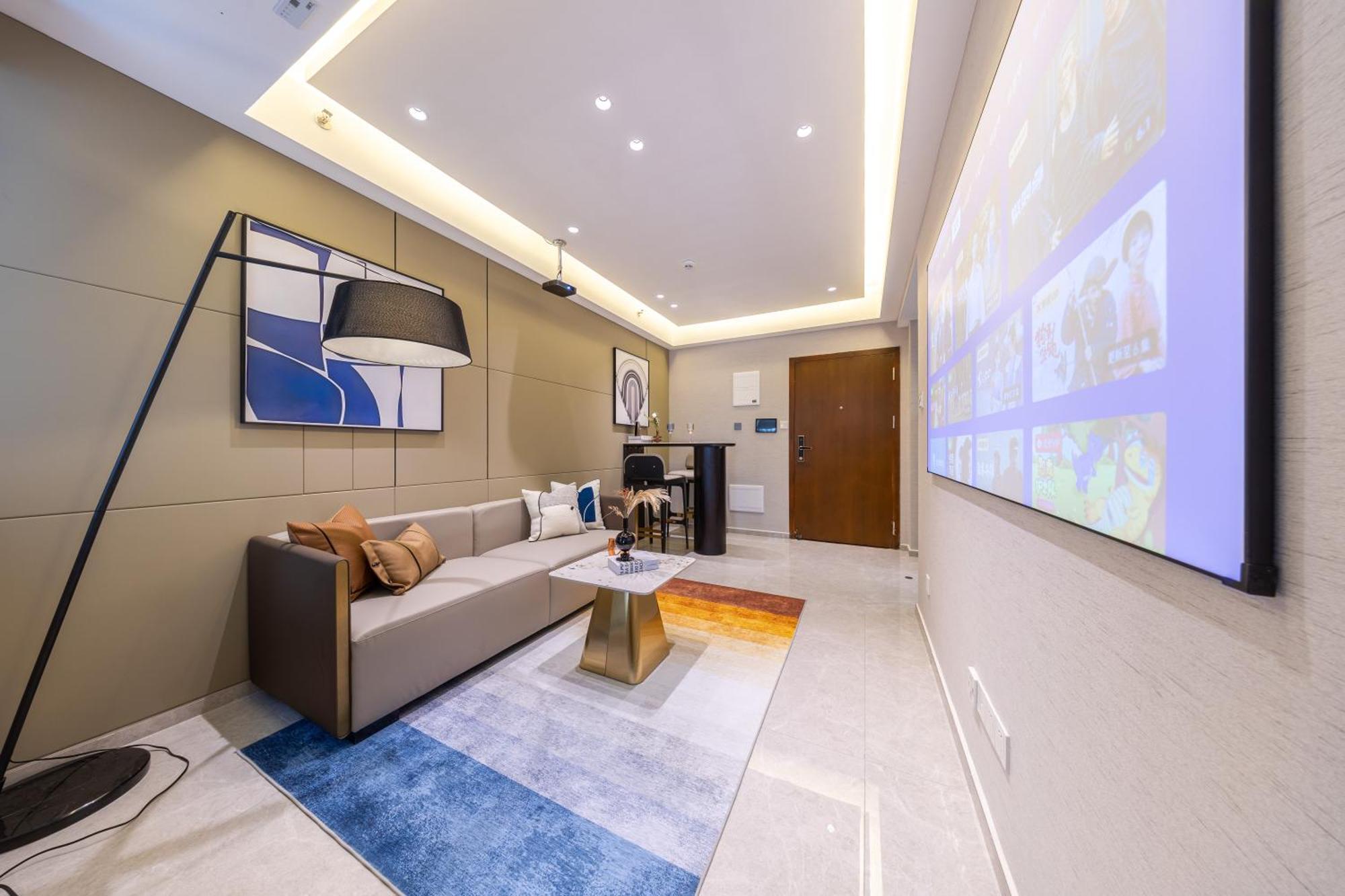 Boruisi Video And Audio Light House - Shenzhen Convention And Exhibition Center Gangxia Metro Station 아파트 호텔 외부 사진
